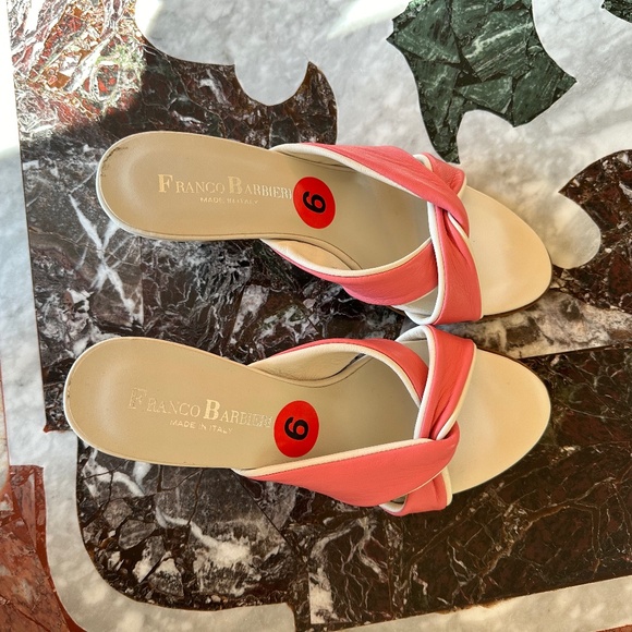 New! Cute hot pink heeled sandals size 6 - Picture 1 of 5